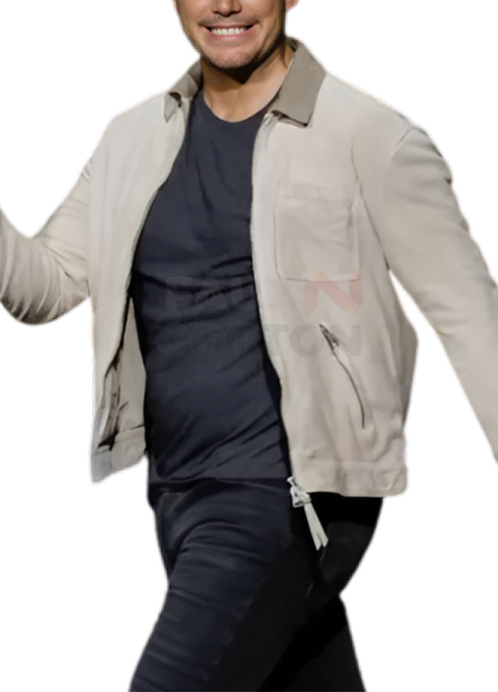 Guardians Of The Galaxy 3 Chris Pratt (Peter Quill) Beige Jacket